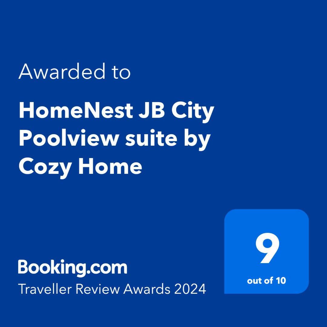 Homenest Jb City Poolview Suite By Cozy Home Johor Bahru Exteriér fotografie