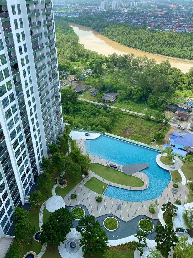 Homenest Jb City Poolview Suite By Cozy Home Johor Bahru Exteriér fotografie
